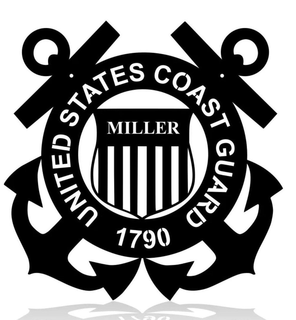 US COAST Guard Custom Sign