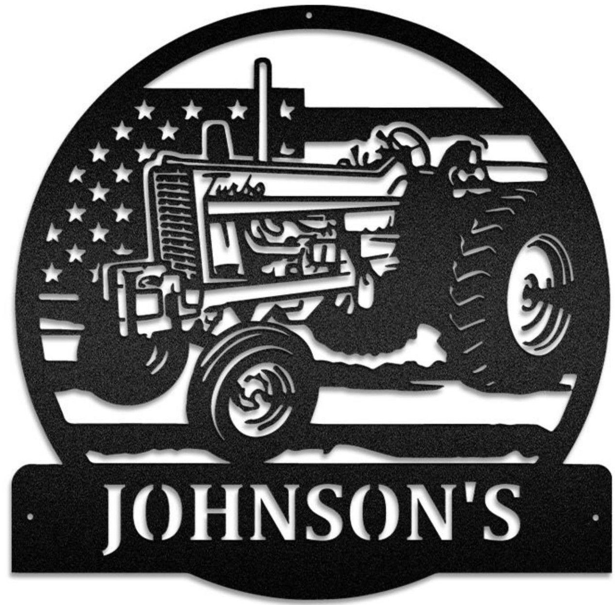 Tractor Custom Sign