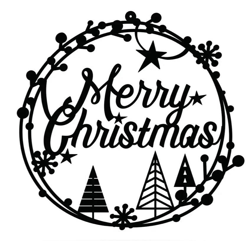 Merry Christmas sign