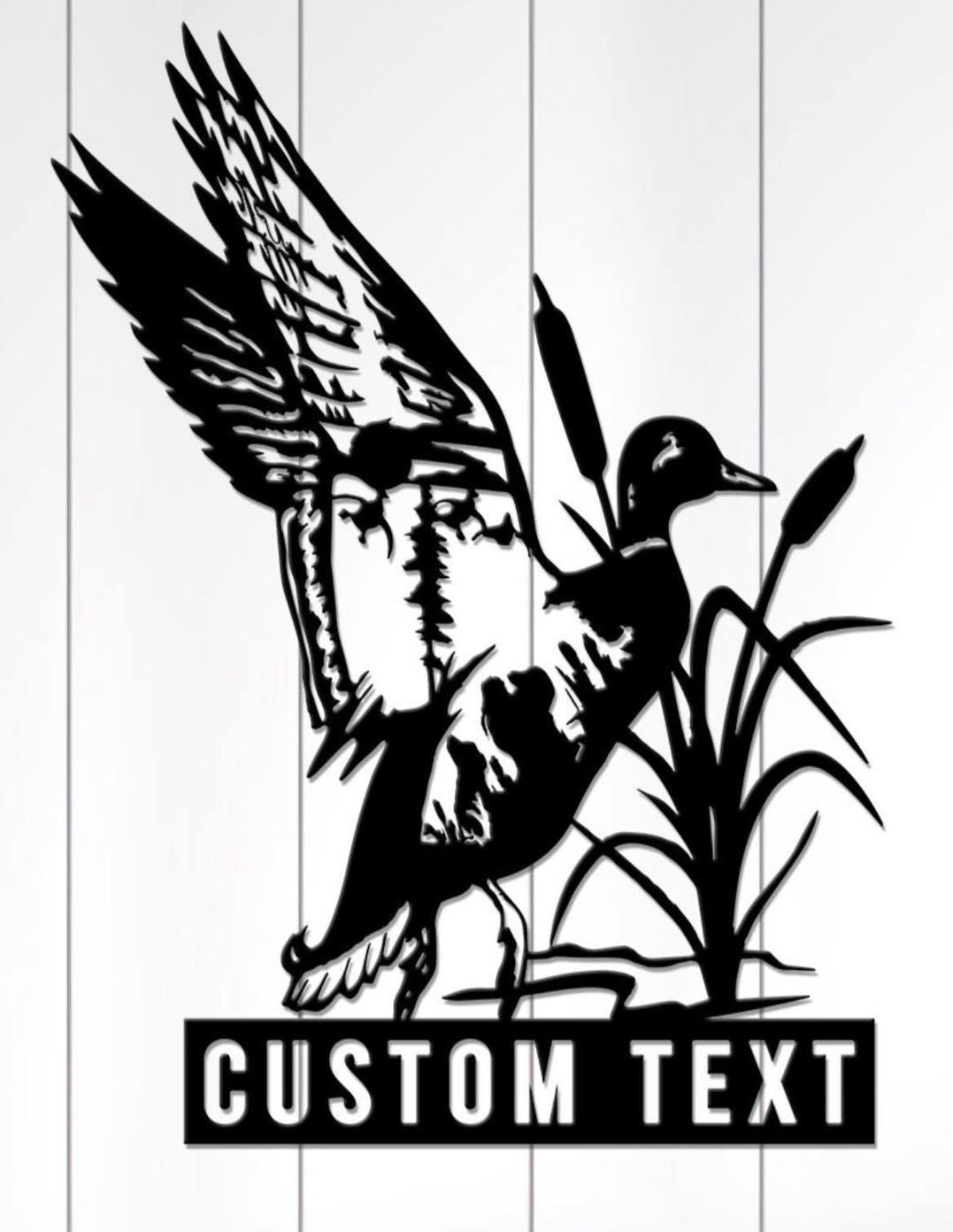 Duck Custom Sign