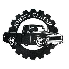 Old Truck Custom Sign