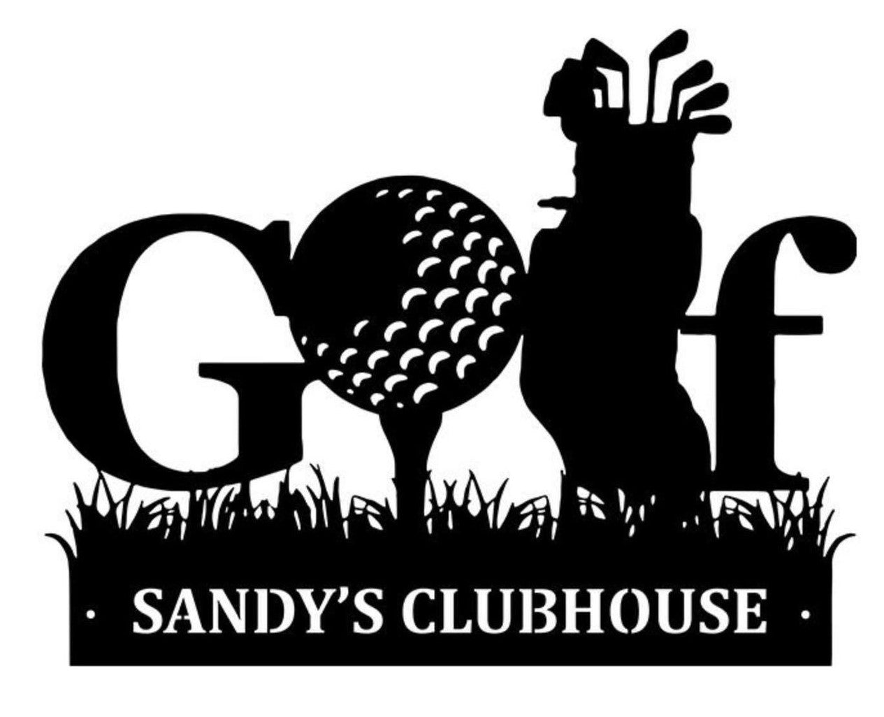 Golf Custom Sign