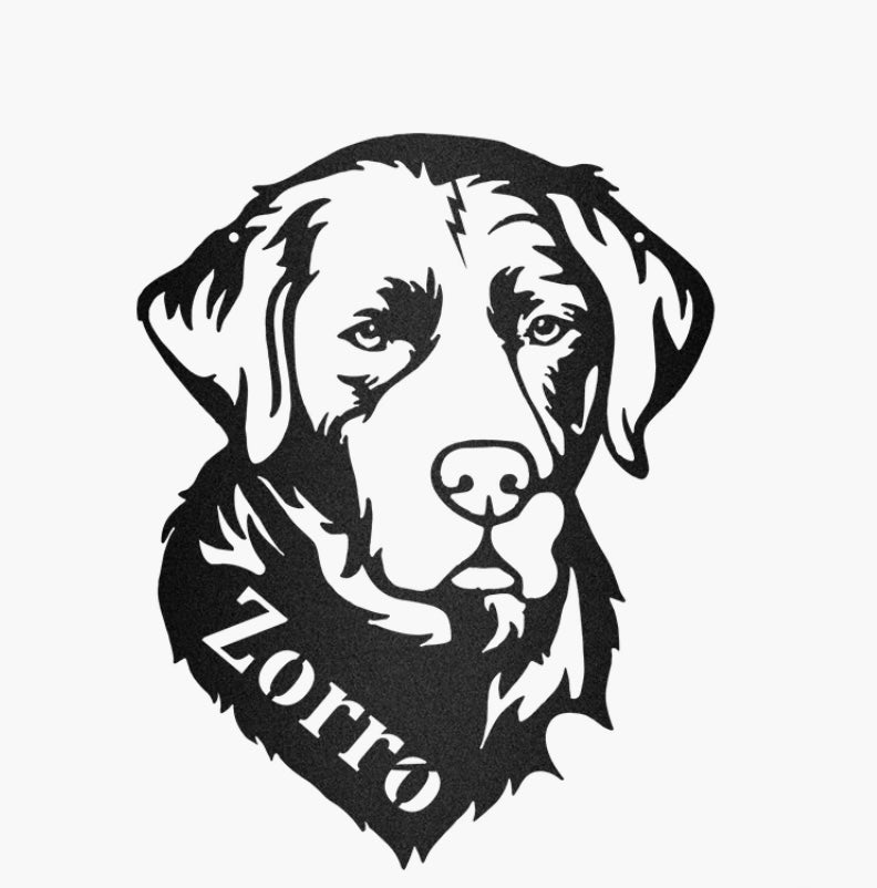 Labrador customizable sign
