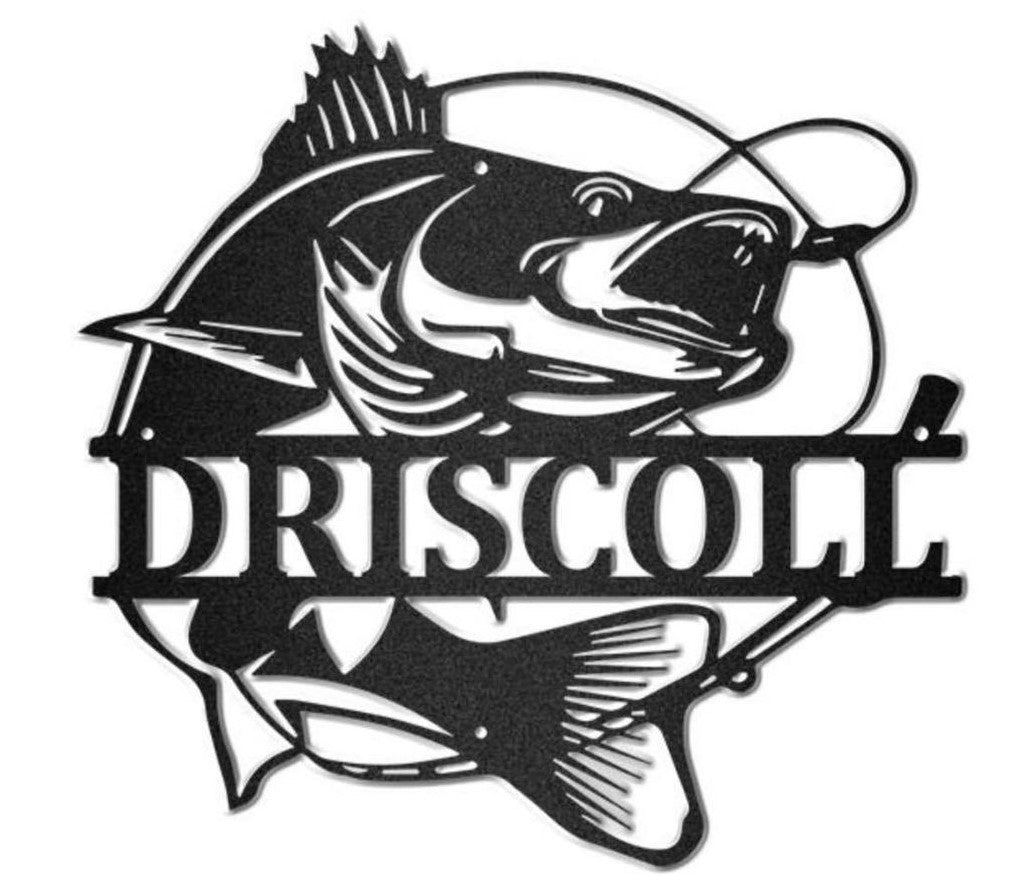 Fishing Custom Sign