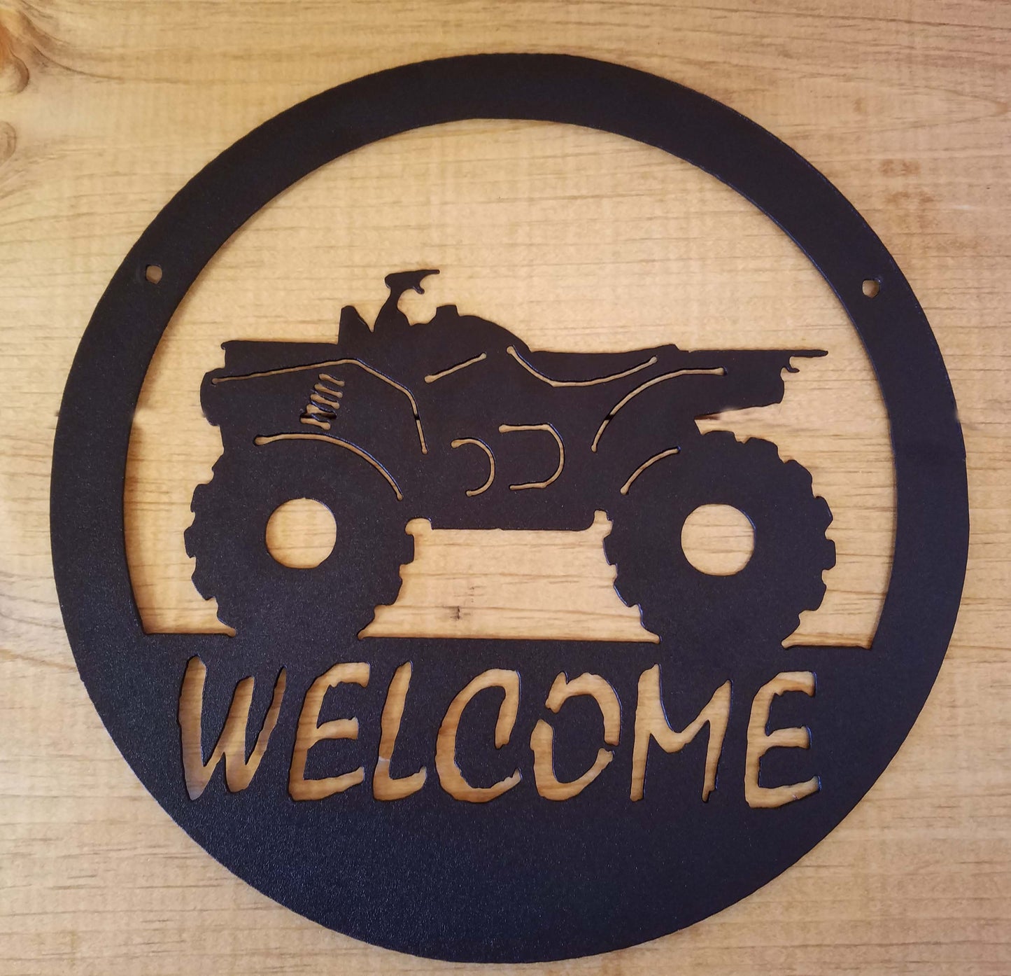 Off Road Wheeler Welcome Sign