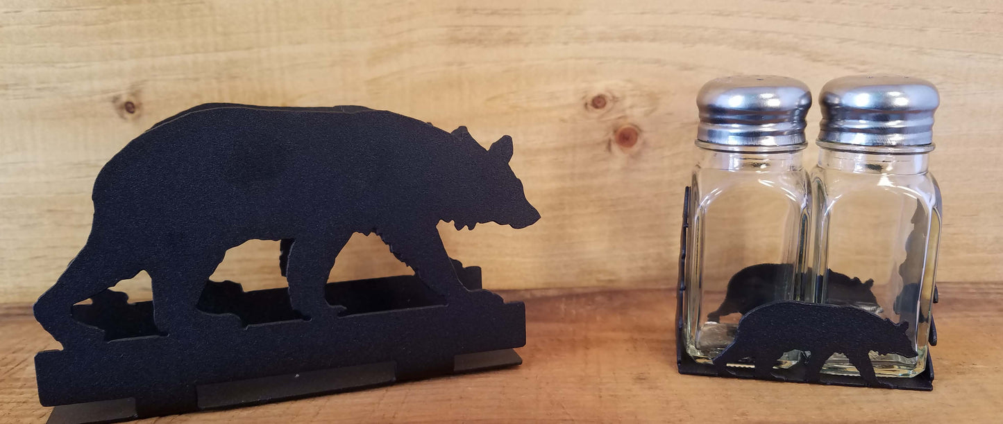 Bear Napkin and Shaker Sets
