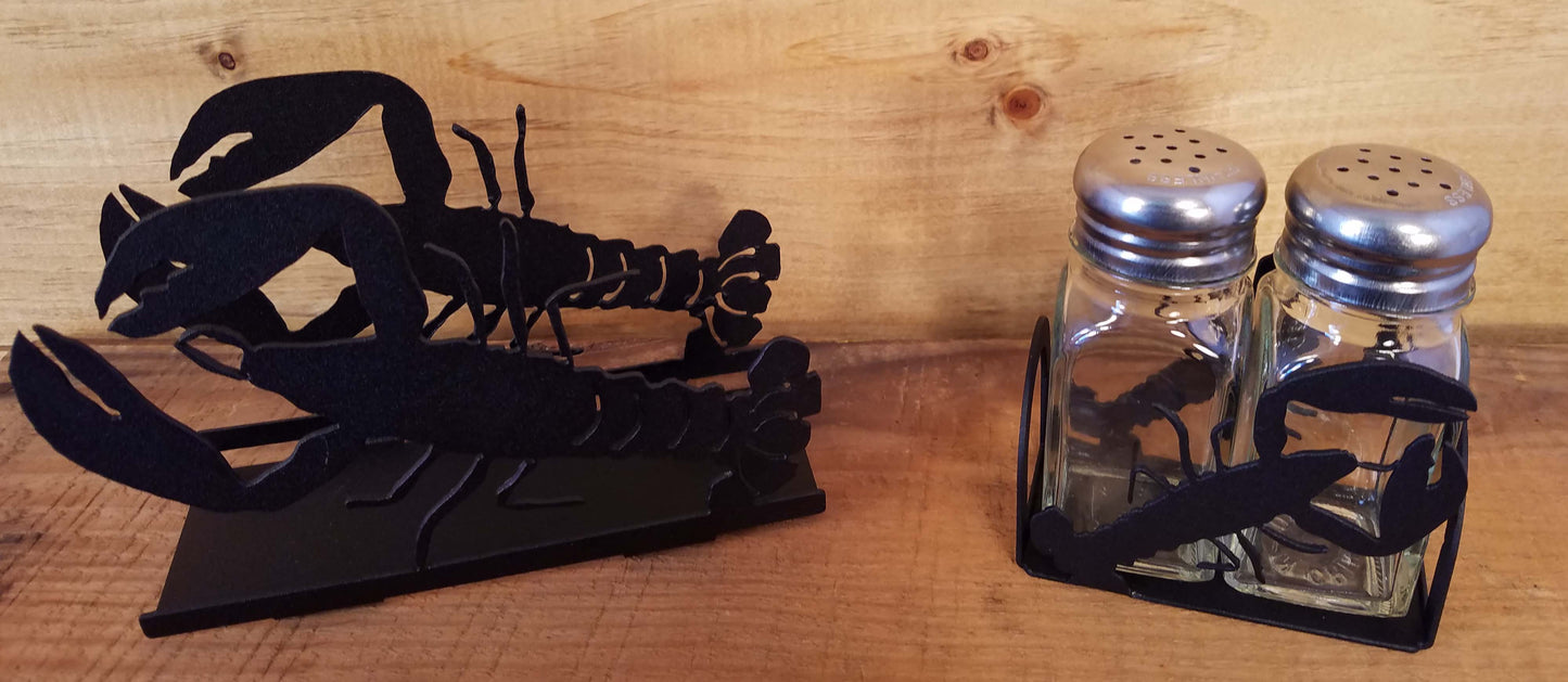 Lobster Napkin and Shaker Sets