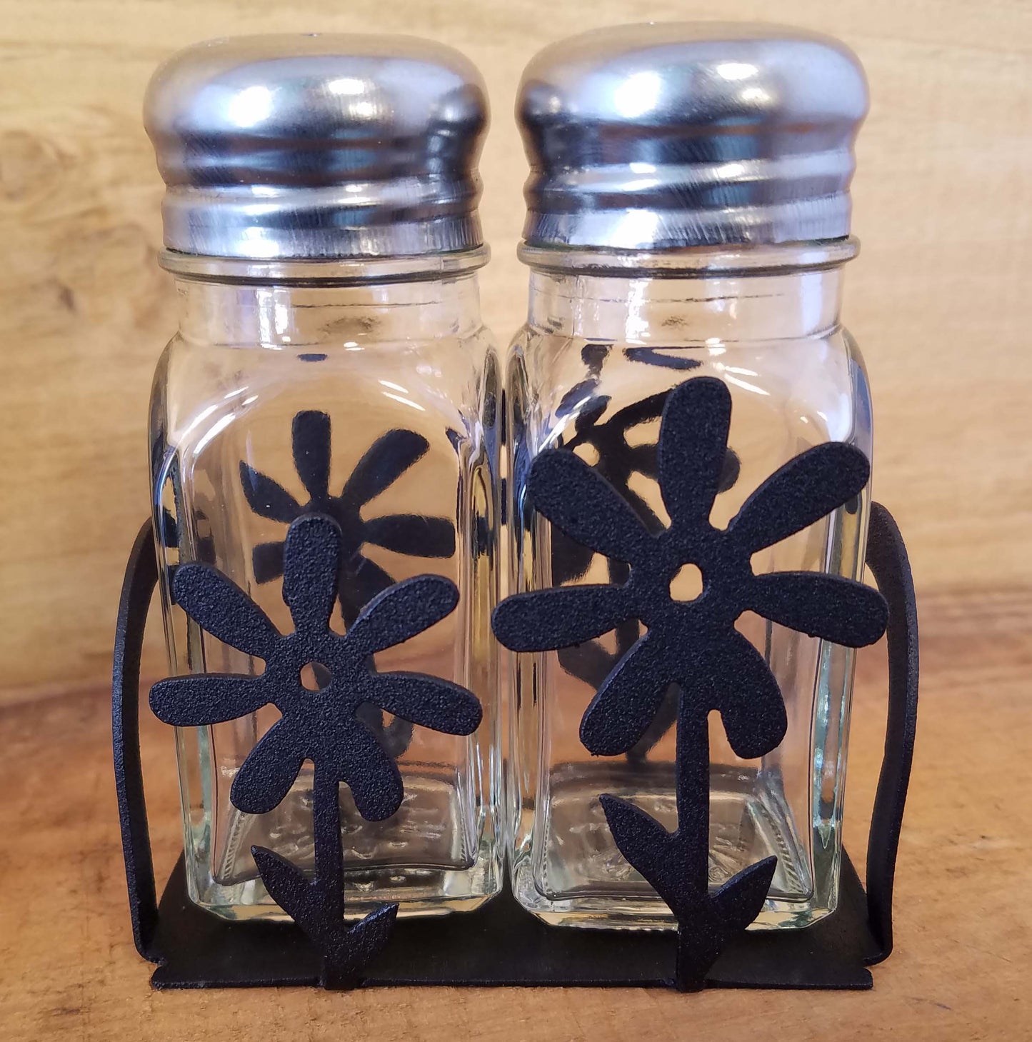 Flower Salt and Pepper Shakers