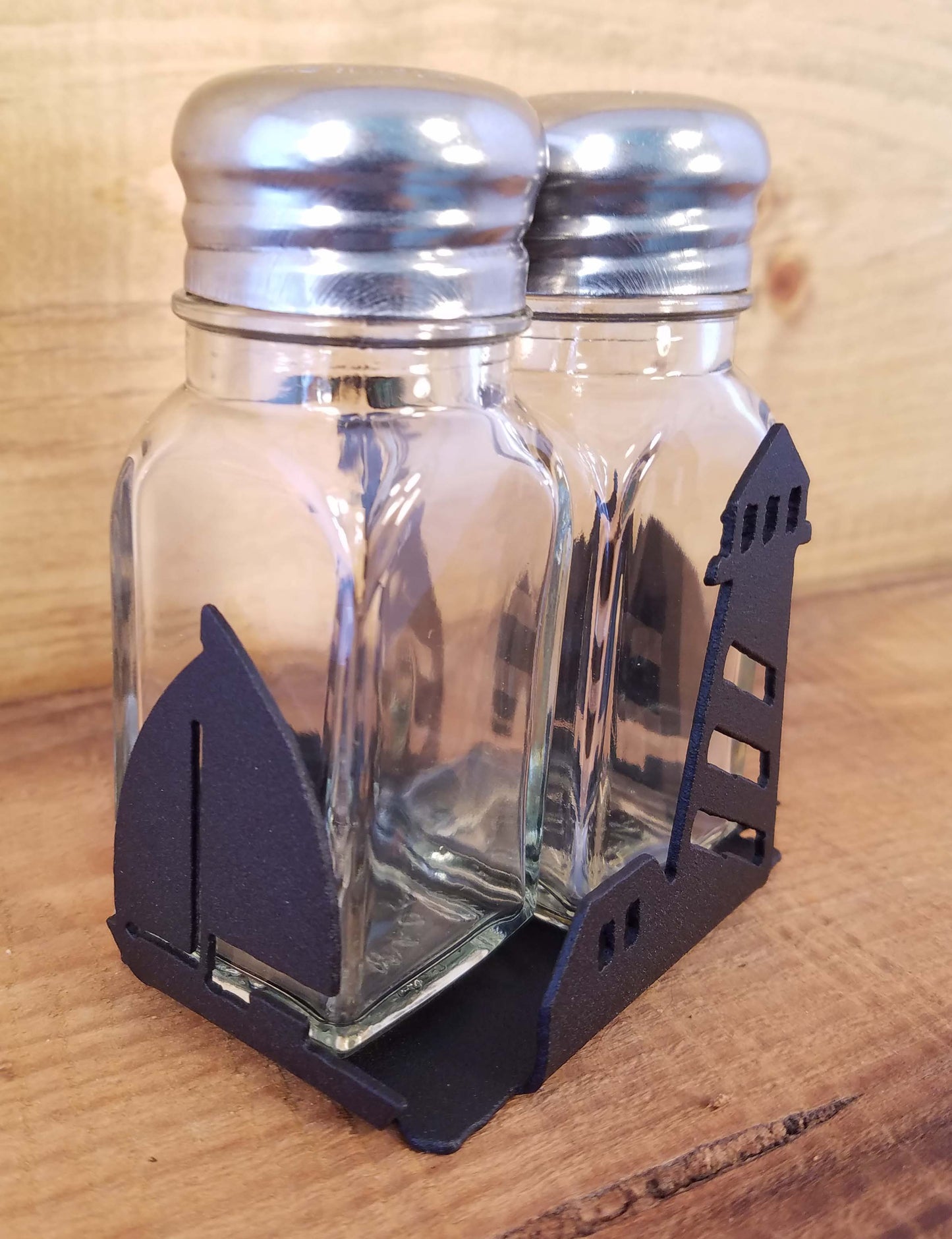 Sailboat and Lighthouse Salt and Pepper Shakers
