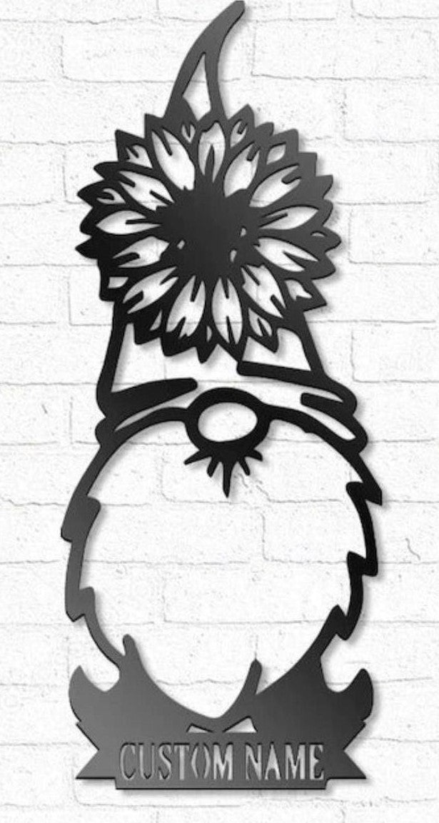 Gnome with Sunflower