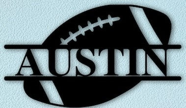 Custom Football sign