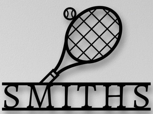 Custom Tennis sign