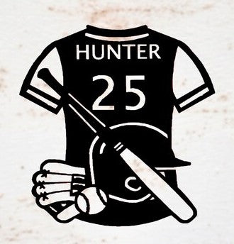 Custom baseball sign