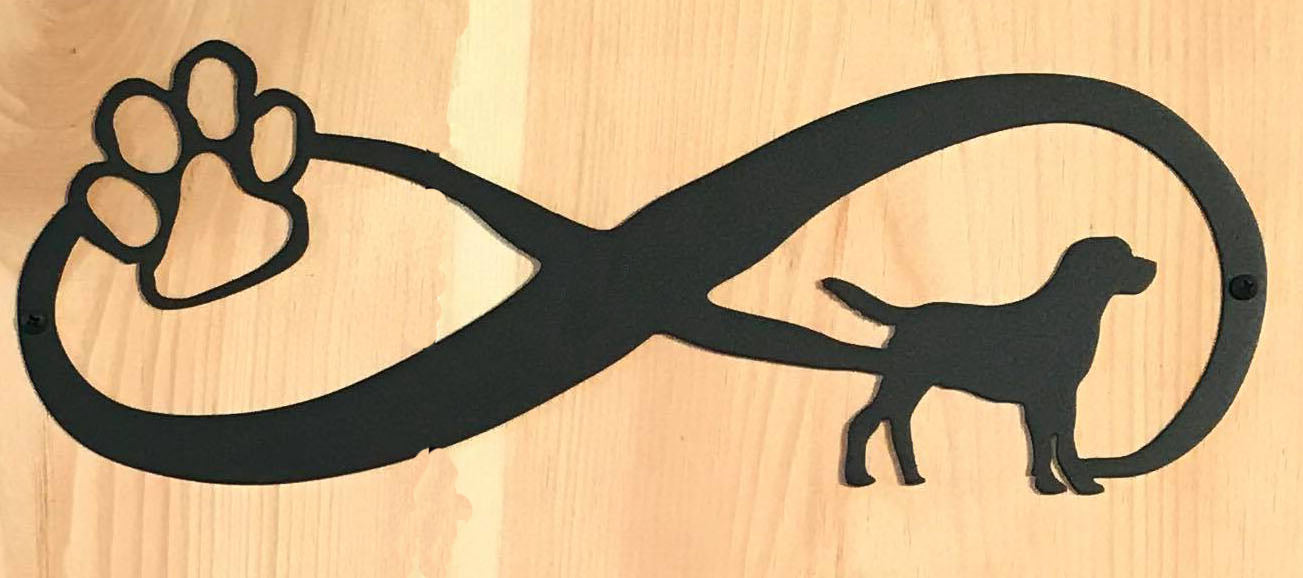 Infinity Dog Wall Hanging