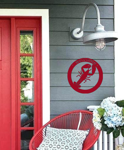 Lobster Welcome Sign