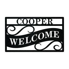 Welcome sign (Customizable)