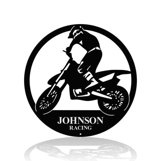 Dirt Bike Custom Sign