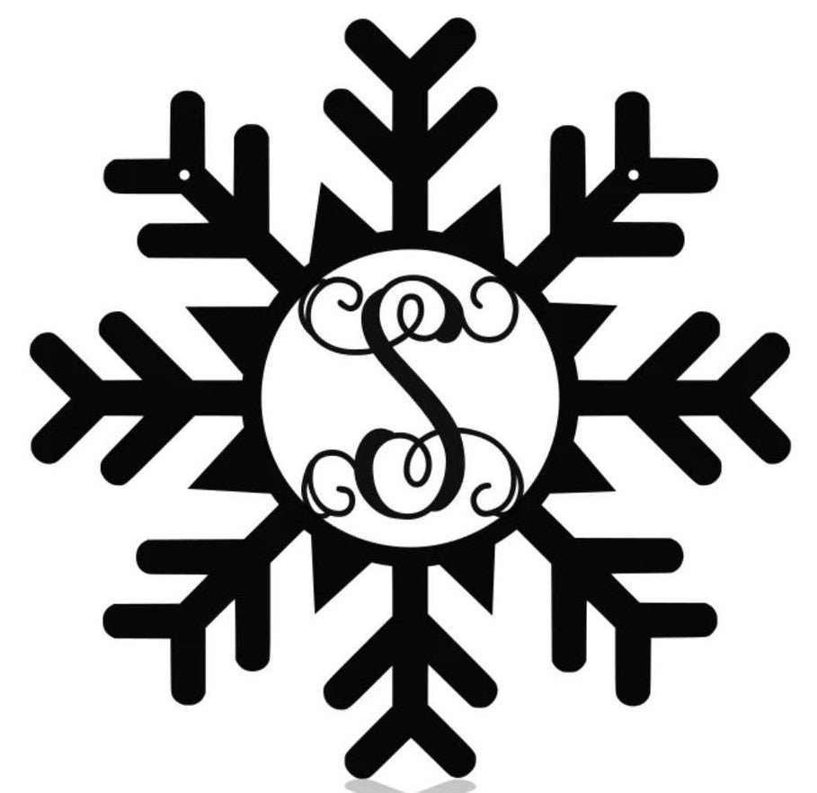 Snowflake Custom Sign