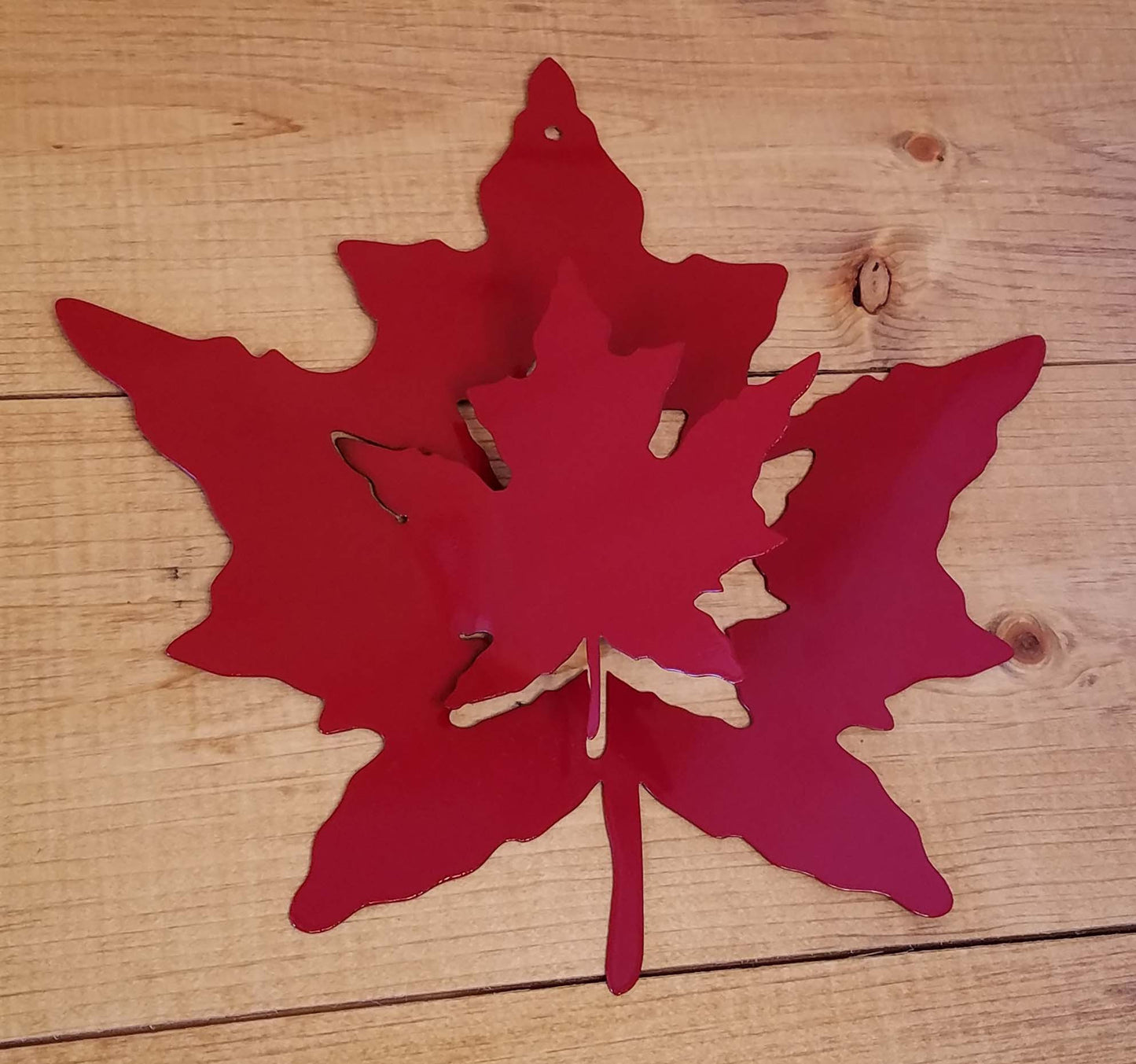 Maple Leaves with Maple Leaf - 3D