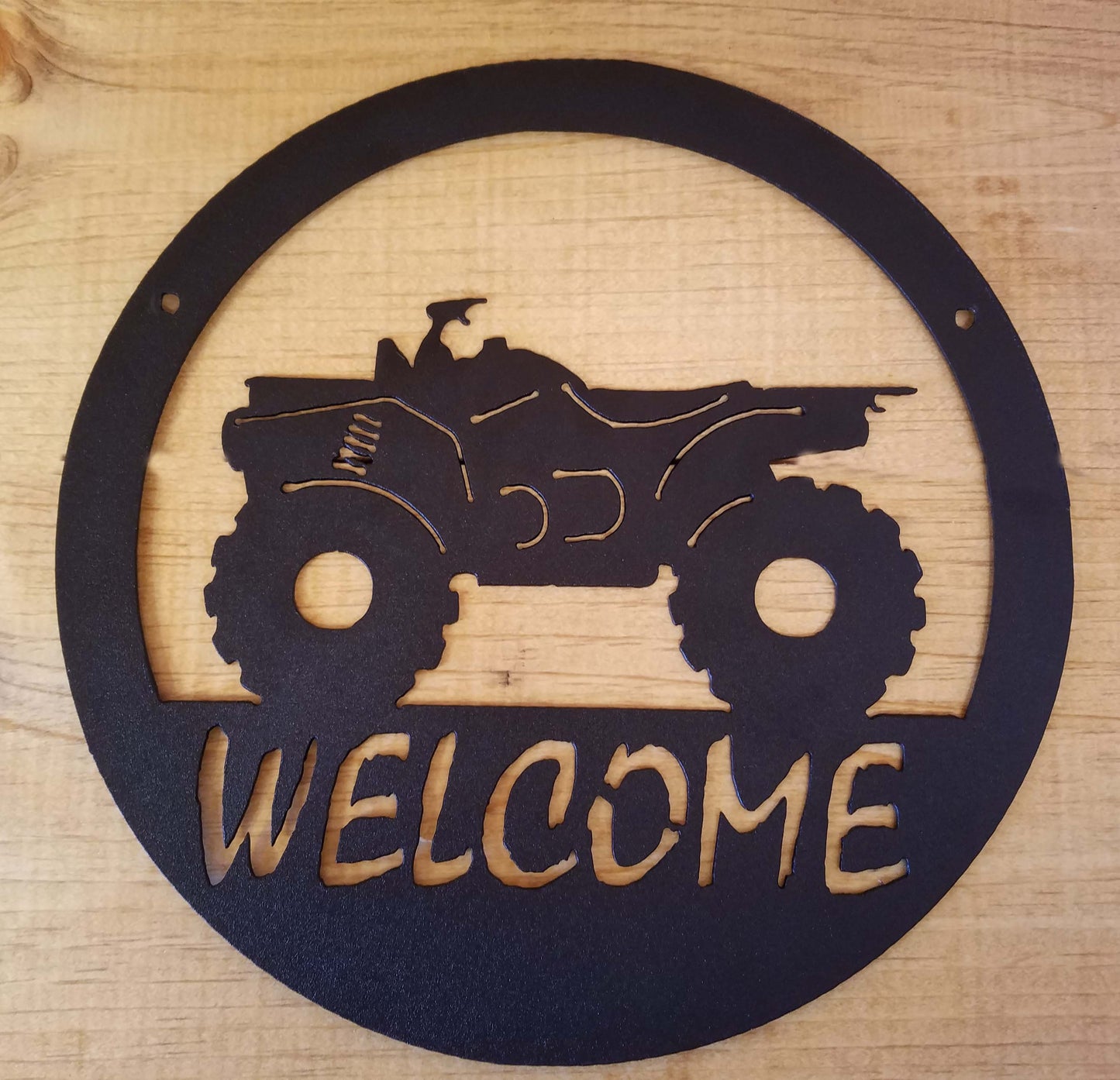 Off Road Wheeler Welcome Sign