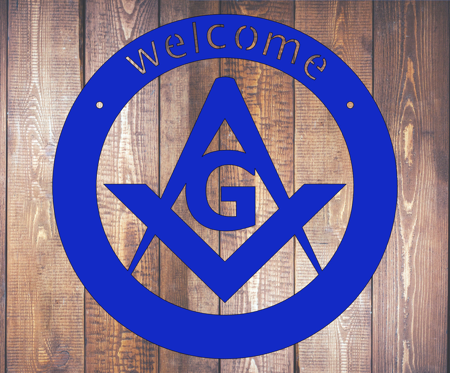 Masonic Welcome Sign