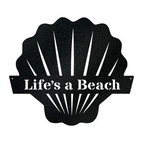 Life's a beach sign